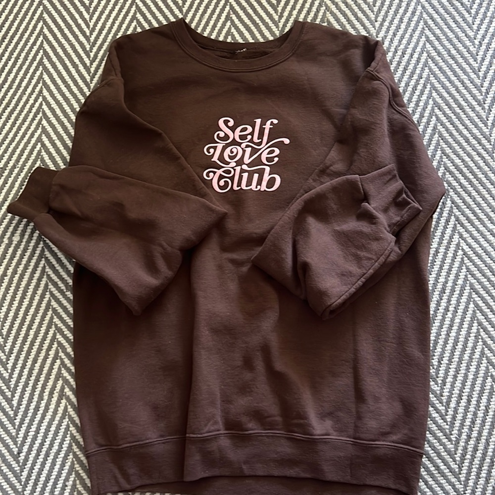 Lonely Ghost Self Love Club sweatshirt